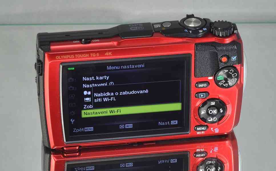 OLYMPUS Tough TG-5 Vodotěsný do15m*4K VIDEO*WIFI - foto 8