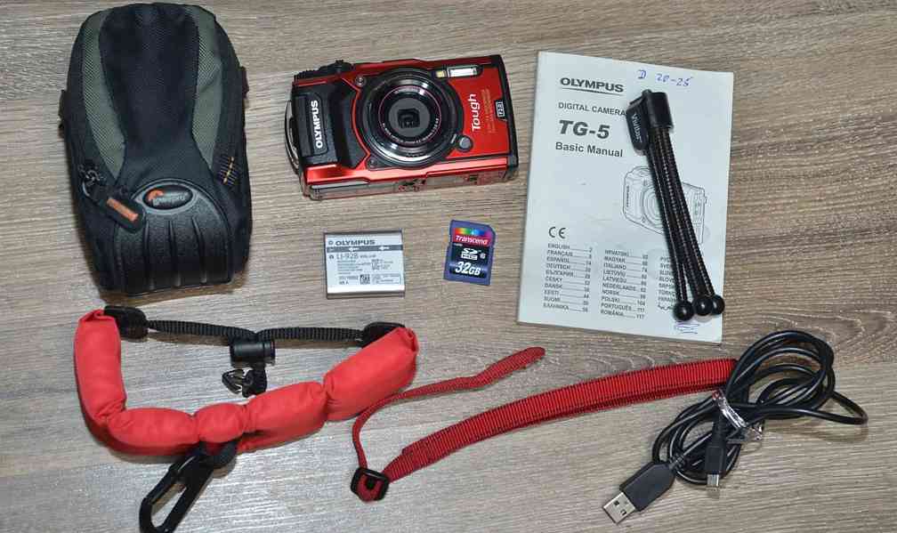 OLYMPUS Tough TG-5 Vodotěsný do15m*4K VIDEO*WIFI - foto 3