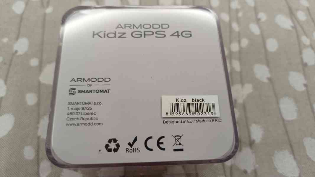 Chytré hodinky ARMODD Kidz GPS 4G černé - foto 2