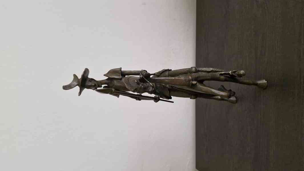 Dali  -  Don Quijote  -  bronz  - foto 4