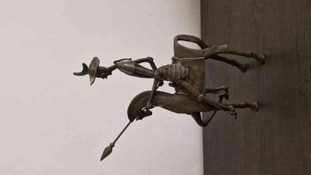 Dali  -  Don Quijote  -  bronz  - foto 5