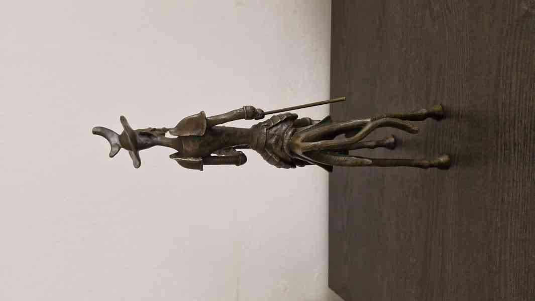 Dali  -  Don Quijote  -  bronz  - foto 6