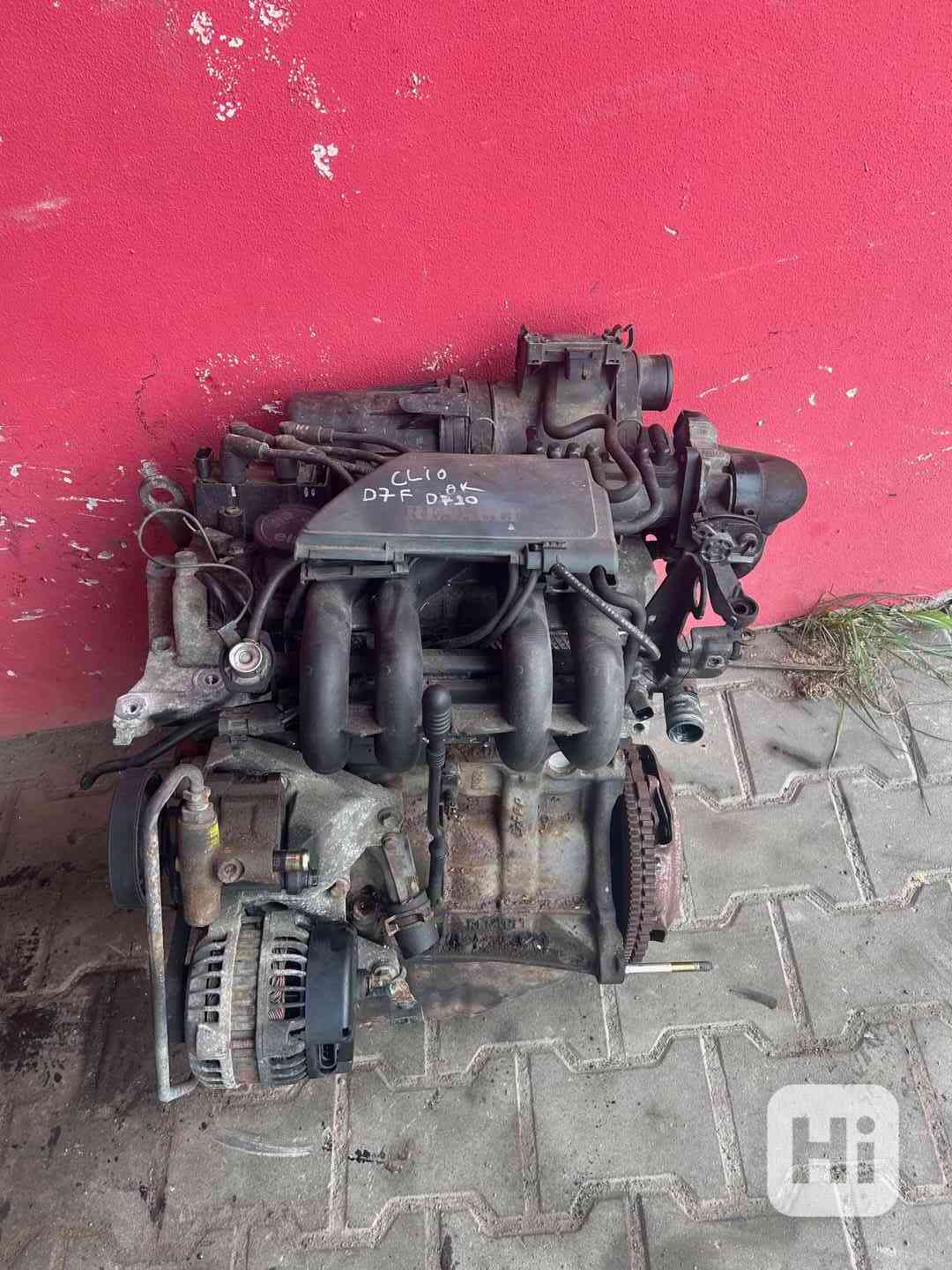 Motor 1,2 43KW D7F Renault Clio Kangoo kompletní - foto 1