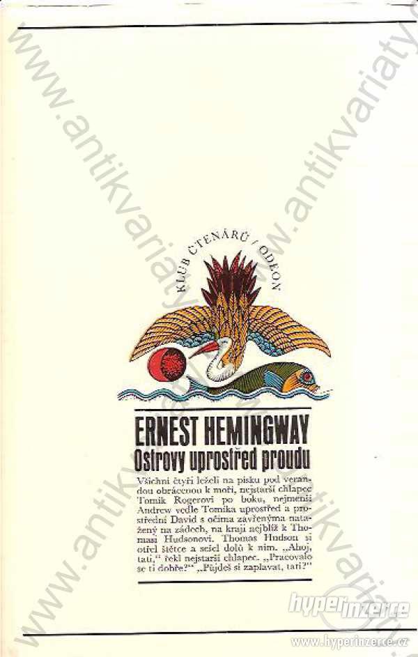 Ostrovy uprostřed proudu Ernest Hemingway - foto 1