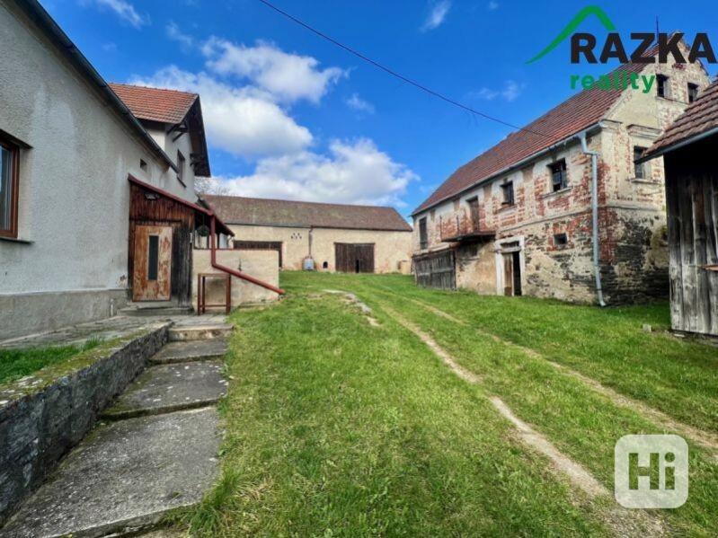 Venkovské stavení se stodolou(3800m2), Kurojedy na Tachovsku - foto 26