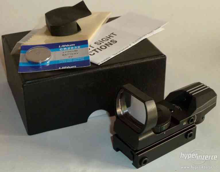 KOLIMÁTOR HOLOGRAFICKÝ ZAMĚŘOVAČ SNIPER - SKLADEM - foto 7