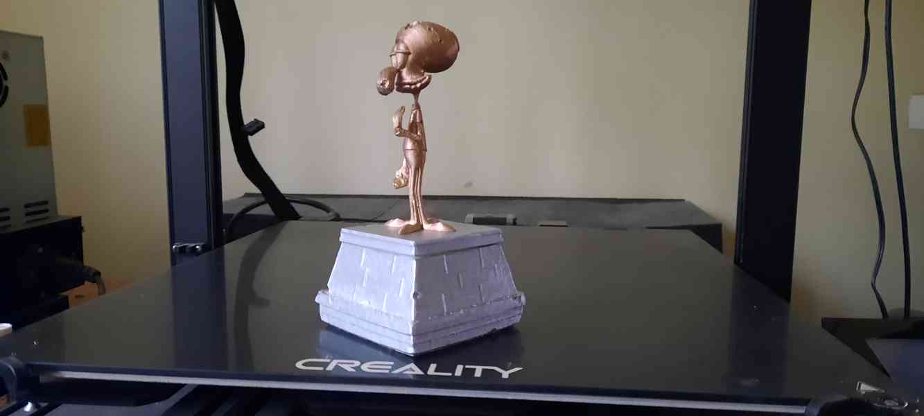 Sépiják socha 3D - foto 2