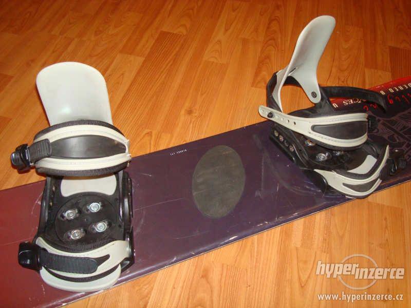 Snowboard komplet AXCES 141cm bazar - foto 5