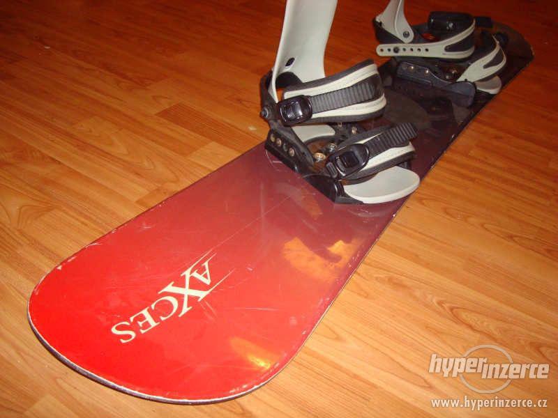 Snowboard komplet AXCES 141cm bazar - foto 18