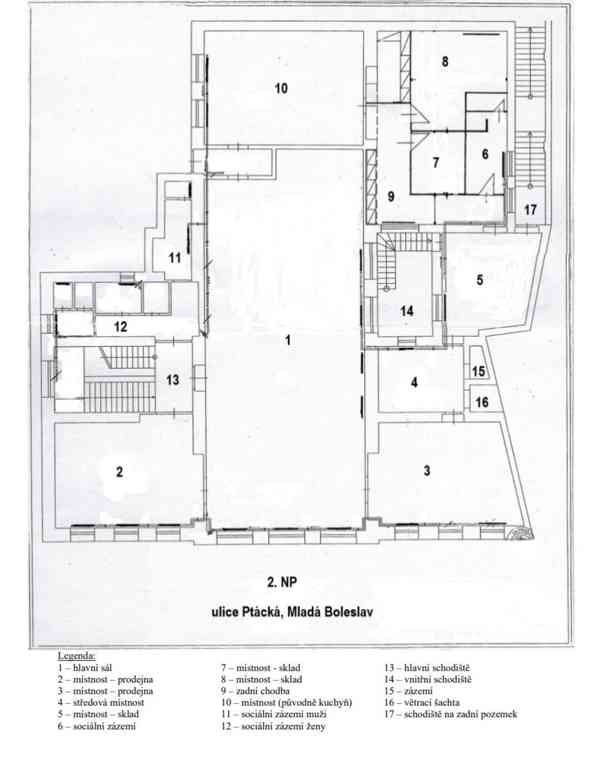 Prodej,komerční objekt 887m2,pozemky 1396m2,Mladá Boleslav - foto 21