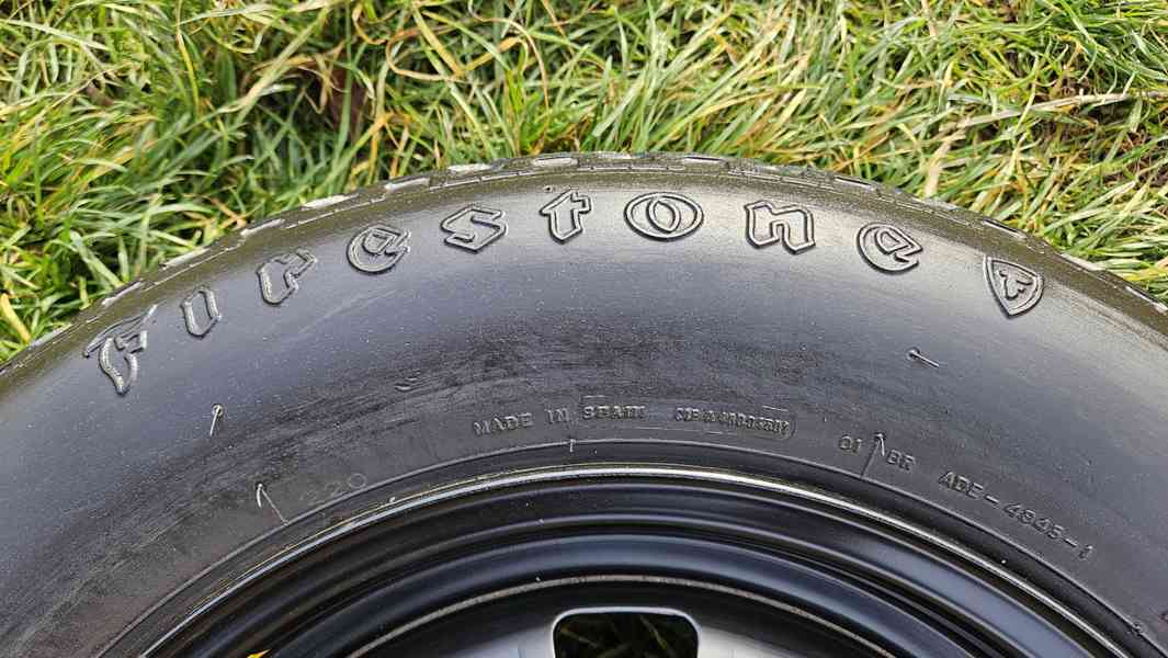 Volvo 240, 260 rezerva náhradní dojezdové kolo pneumatika  - foto 5