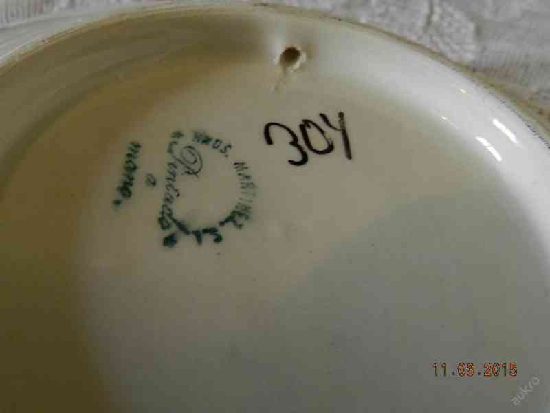 Originál dekorační ručně malovaný talíř - Martinez - foto 4