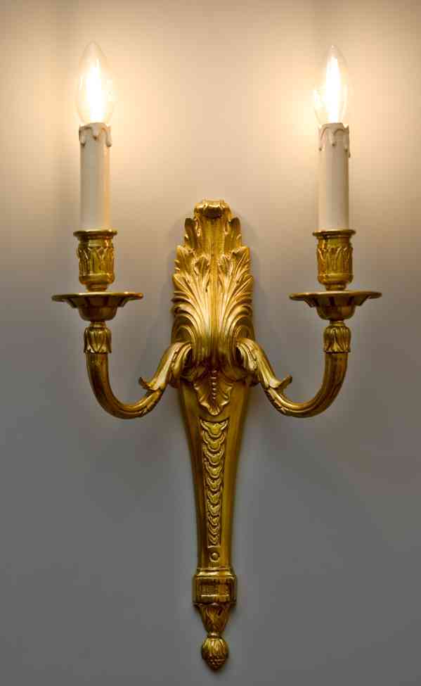 Novoklasicistní nástěnné lampa v 42 cm - foto 2
