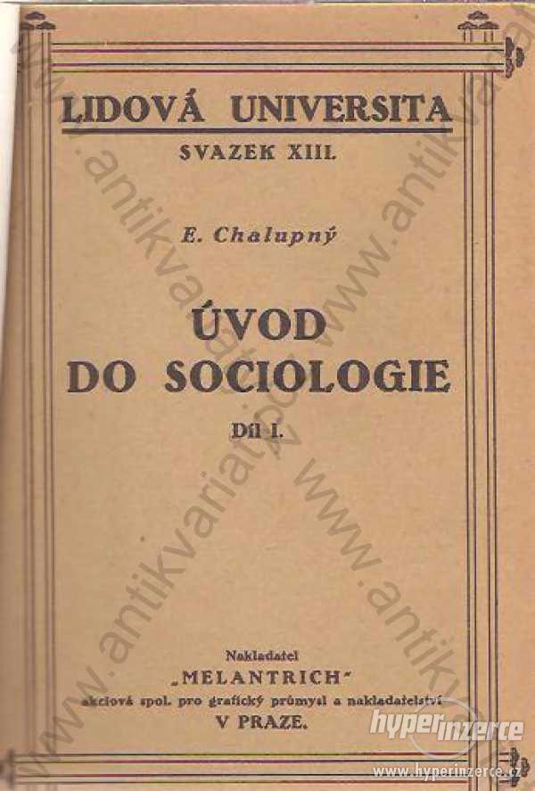 Úvod do sociologie - foto 1