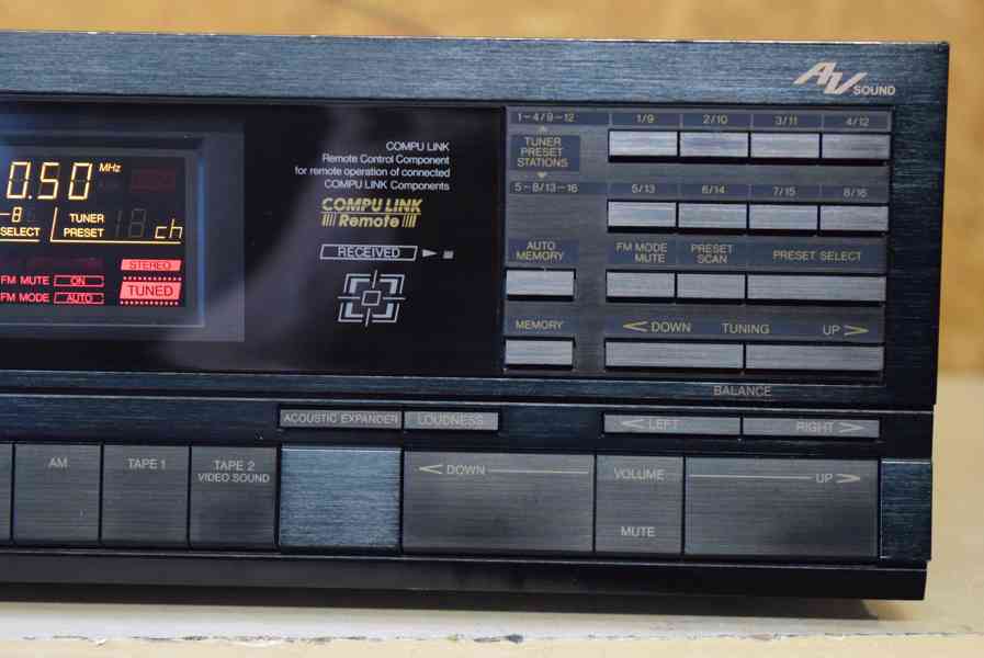 JVC RX-450 VÝBORNÝ STEREO RECEIVER EKVALIZÉR !! - foto 4