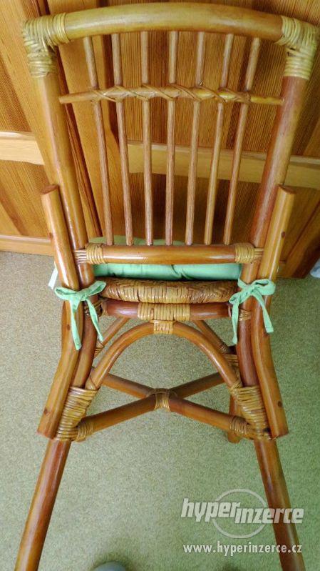 Ratanové stoličky a židle - bobík - foto 6