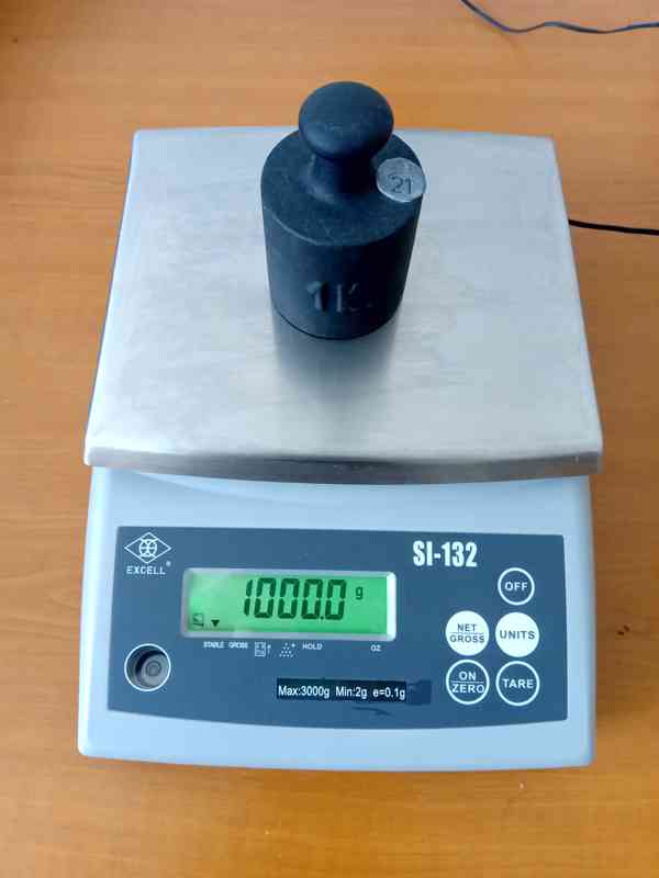 Kalibrované a cejchované váhy, letní výprodej. 3 kg až 30 kg - foto 5