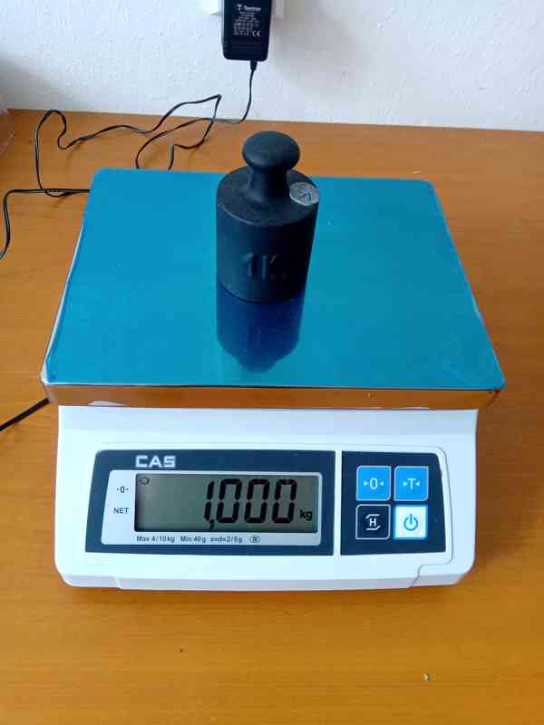Kalibrované a cejchované váhy, letní výprodej. 3 kg až 30 kg - foto 6
