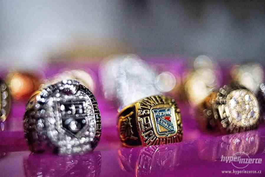 Sbírka prstenů NHL Stanley Cup Jágr Hokej - foto 4