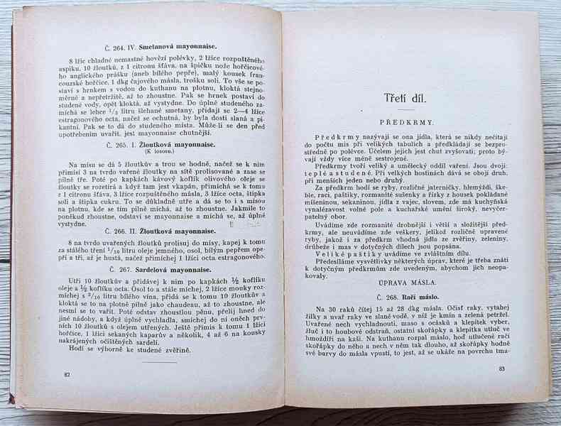 Starožitná Kuchařská kniha 1921, spolek Domácnost  - foto 17