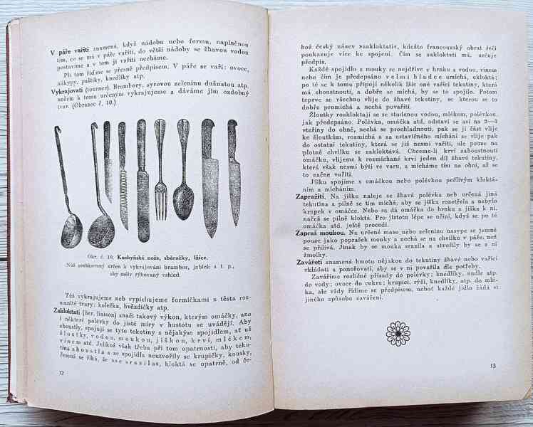 Starožitná Kuchařská kniha 1921, spolek Domácnost  - foto 16