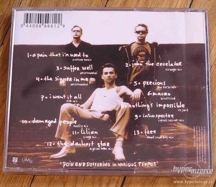 CD Depeche Mode - Playing the Angel Remixes - foto 2