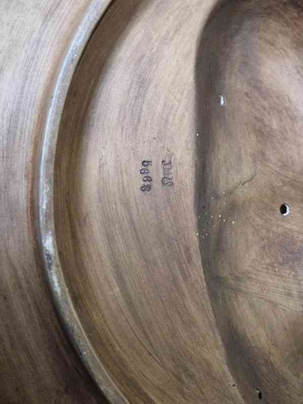 Obří  figurální Talíř Voják na koni Johann Maresch Mareš - foto 6