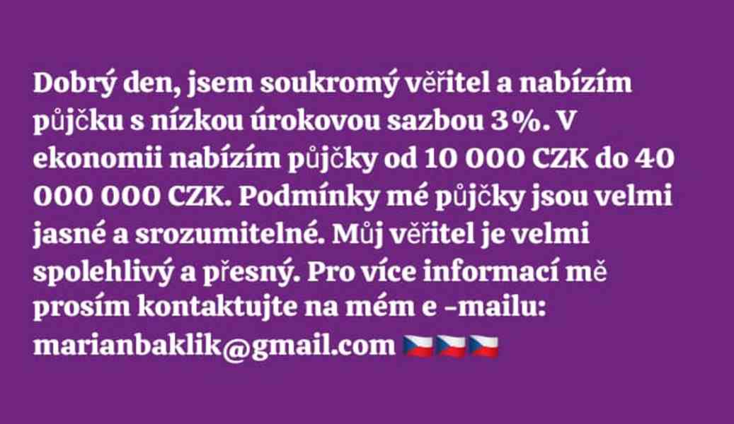 Poctivá a spolehlivá půjčka do 24 hodin - foto 1