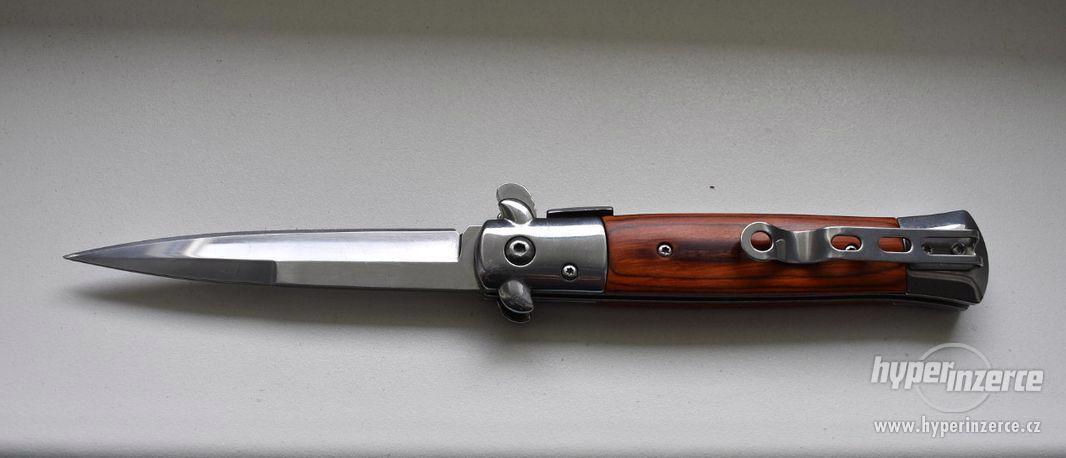 Italský sklápěcí AKC kapesní nůž - NOVÝ - foto 2