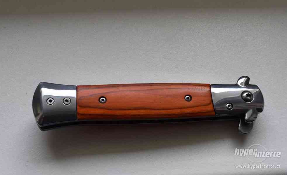 Italský sklápěcí AKC kapesní nůž - NOVÝ - foto 3