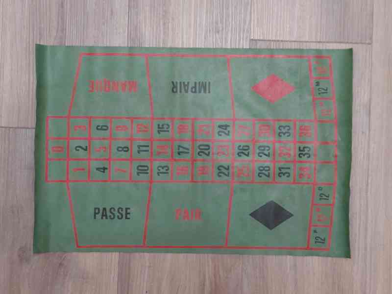 Desková retro hra Ruleta - foto 3