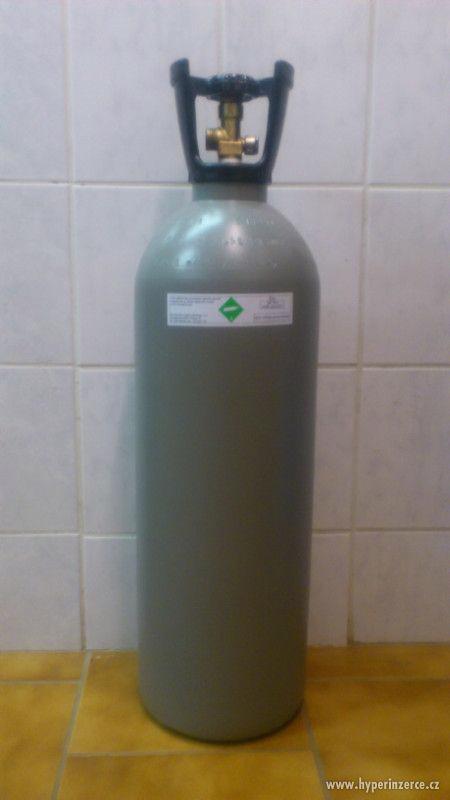 Tlaková lahev CO2 15 kg po ATESTU, PLNÁ + ZÁRUKA 2 ROKY - foto 1
