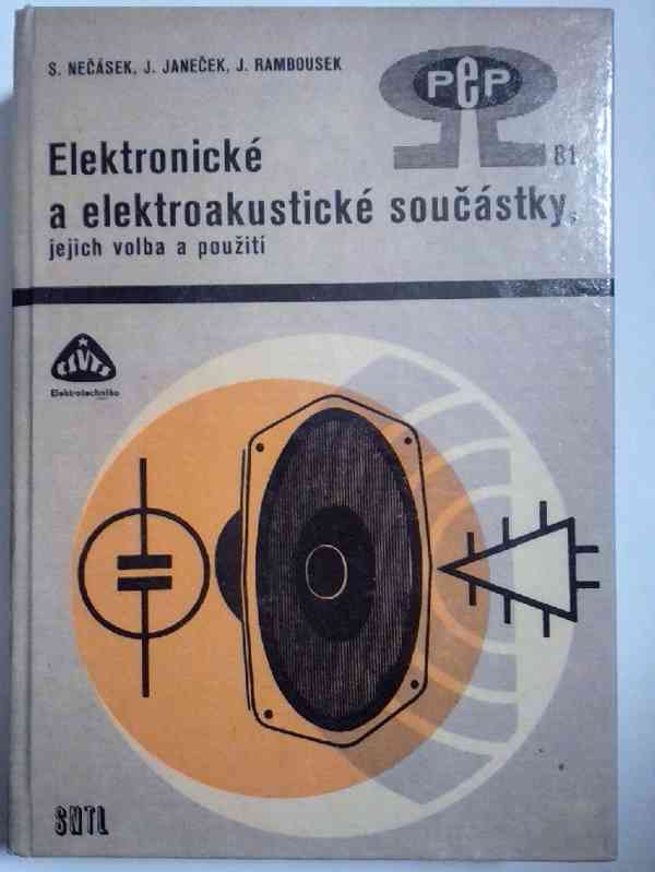 Kniha Elektronické a elektroakustické  součástky - foto 1