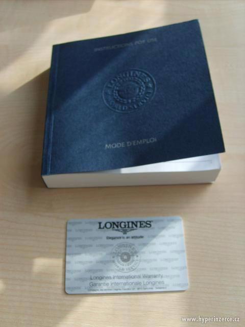 Luxusní značkové hodinky Longines (PC 27000Kč) - foto 3