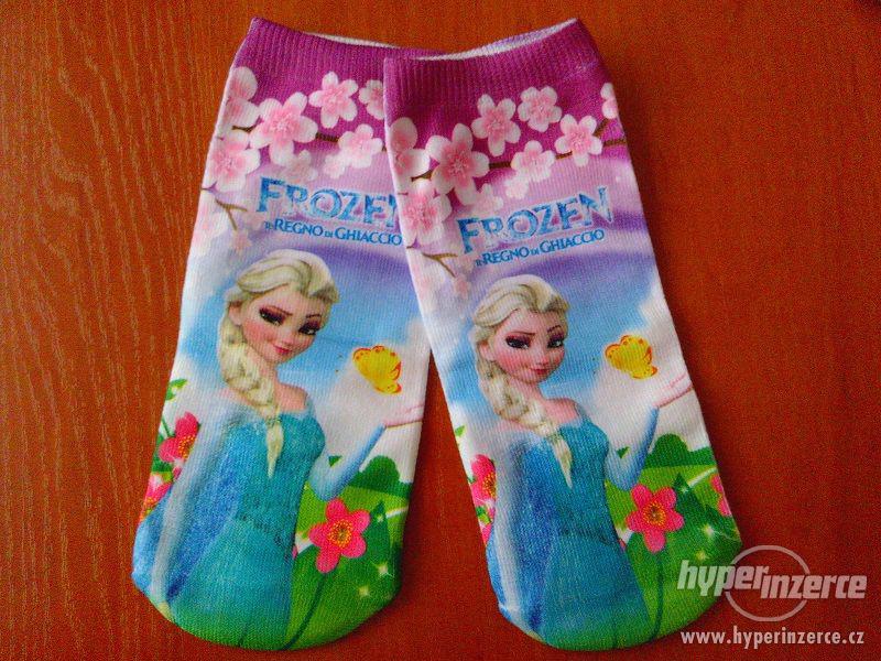 Ponožky motiv 7 - Ledové království (Frozen) 18.cm - foto 1