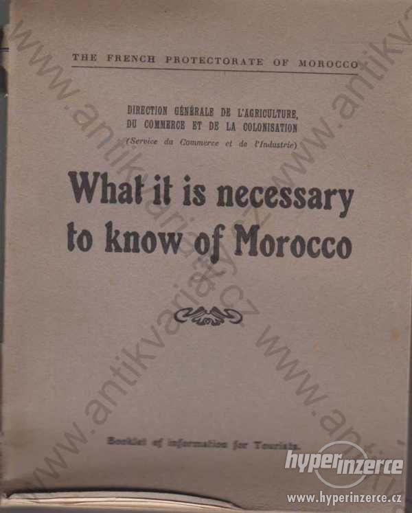 What it is necessary to know of Morocco 1926 - foto 1