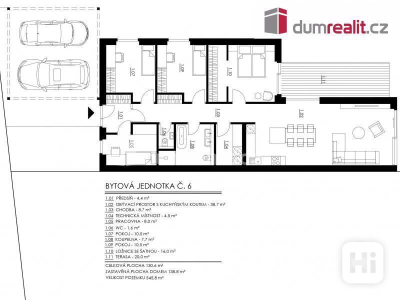 Prodej rodinného domu, 5+kk 130,6 m2, Červená Píska - foto 15