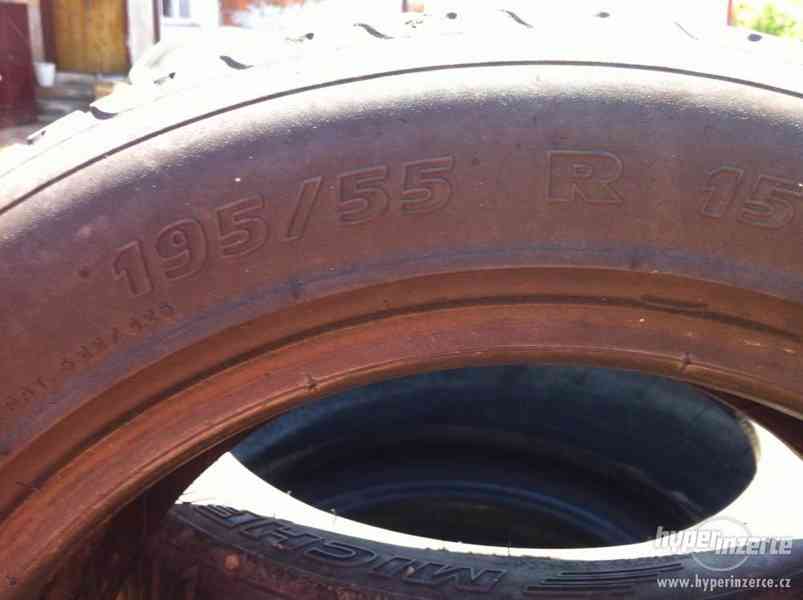 195/55 R15 |MIchelin, 4ks - 450,-/ks - foto 1