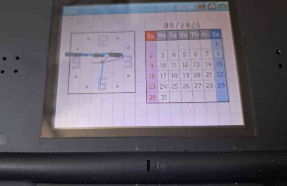 Nintendo DS Lite - vada na displeyi. - foto 2
