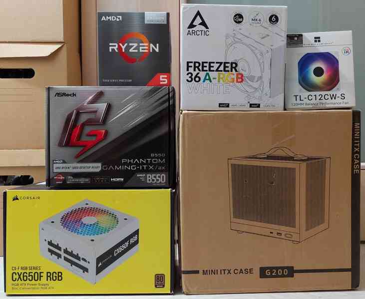 tichoučká ITX sestava - Ryzen 5 5600G, 32GB RAM - foto 5