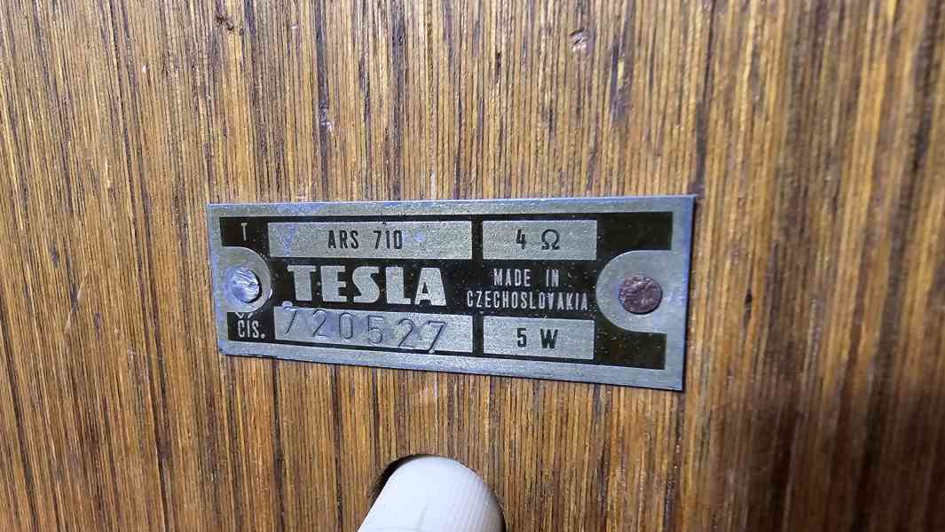 Tesla ARS 710 - unikátní reprosoustava 1ks - foto 6