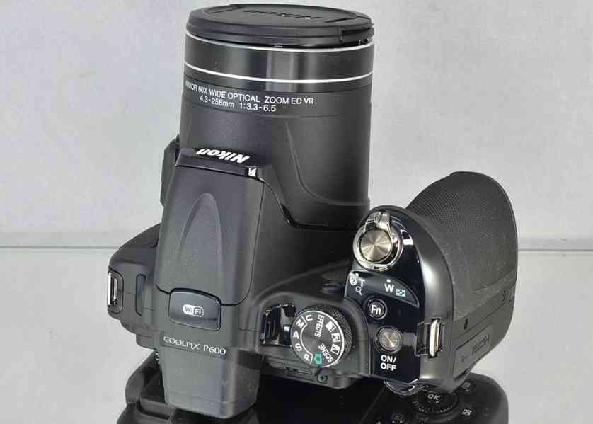 Nikon CoolPix P600 *60x Op.ZOOM*Full HDV*WIFI*BAG - foto 6