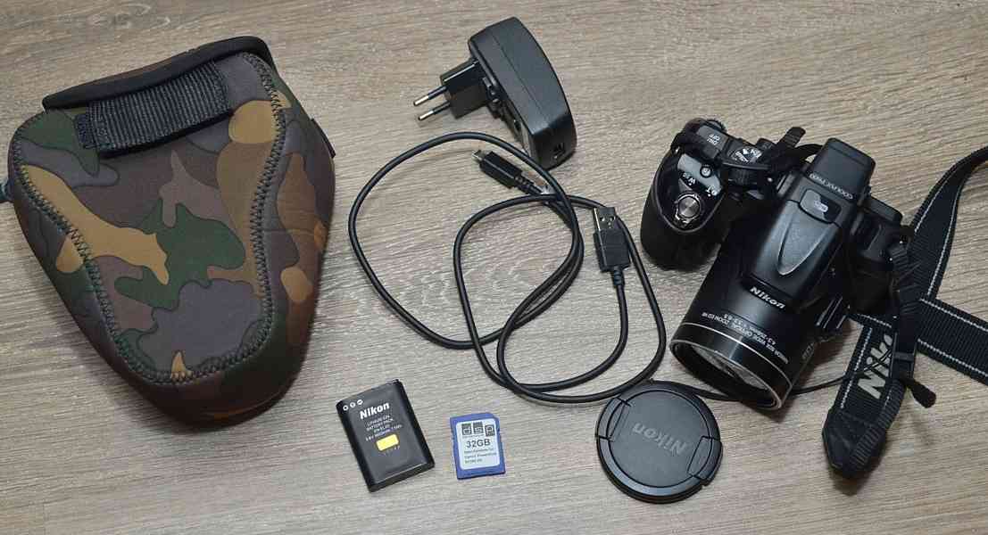 Nikon CoolPix P600 *60x Op.ZOOM*Full HDV*WIFI*BAG - foto 3