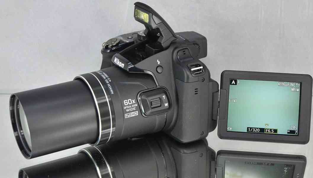 Nikon CoolPix P600 *60x Op.ZOOM*Full HDV*WIFI*BAG - foto 7