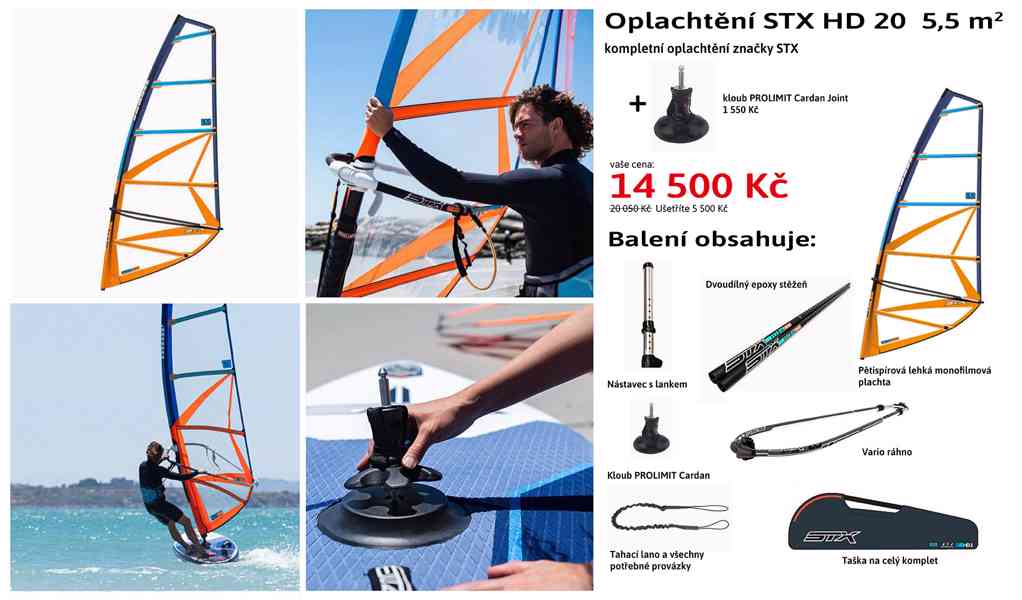 paddleboard s oplachtěním komplet STX - foto 4