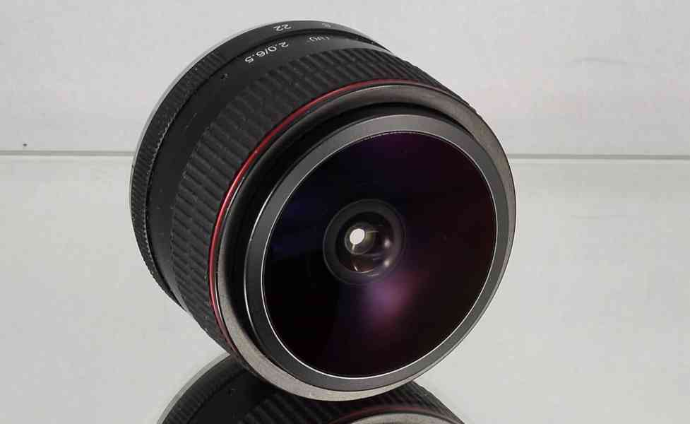 pro Canon-MEIKE 6,5 mm f/2 MC Fisheye  *Mmount* - foto 3