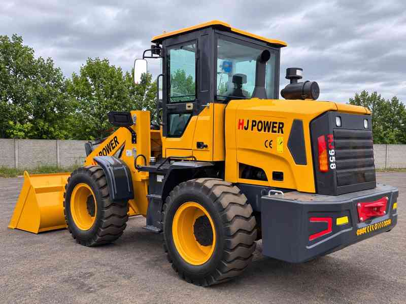 Kolový nakladač HJ Power HJ958 78 kW, 4×4 - foto 2