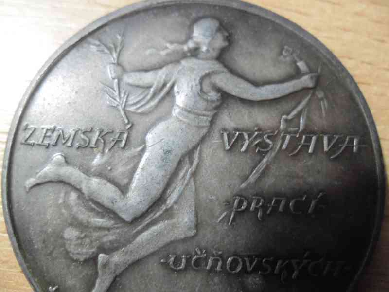 medaile - zemská živnostenská rada pro Čechy 1924 - foto 3