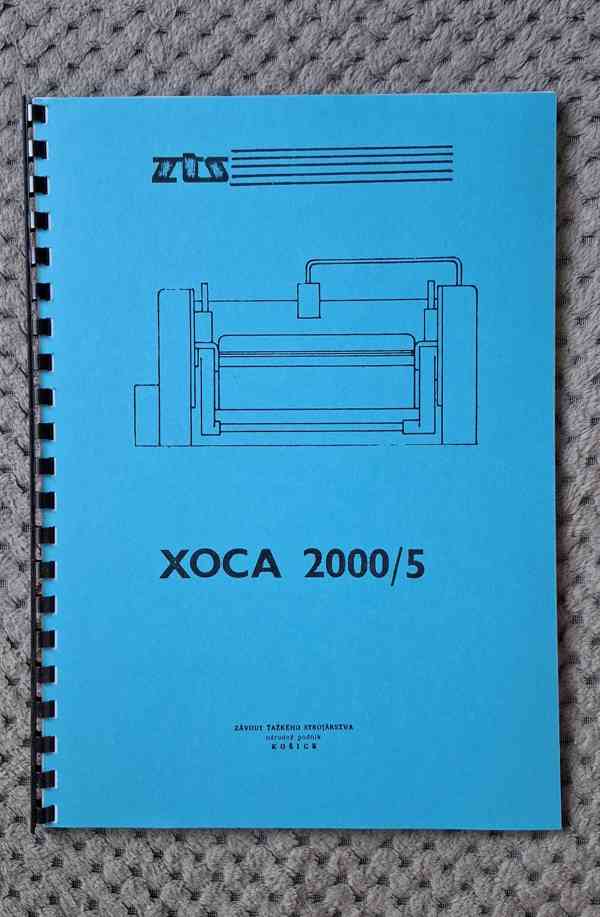 Návod ohýbačky XOCA-2000/5 - foto 1