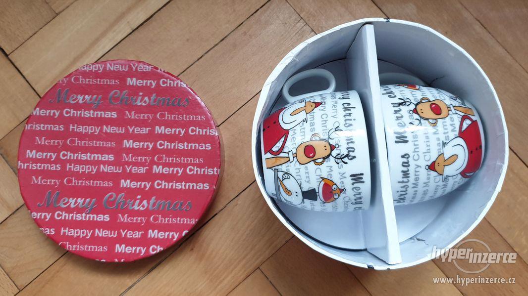 Nové šálky na kávu Merry Christmas - vhodný dárek - foto 2